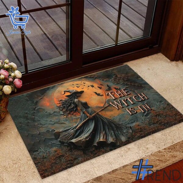 The The Witch Is In Fleece Doormat is built for bold street style.