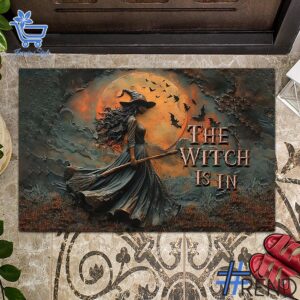 Trendy The witch is in Doormat perfect for casual and streetwear outfits.