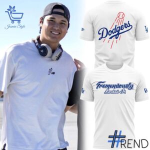 The 1 Tremendously Locked In Los Angeles Dodgers Shirt brings street-ready confidence to everyday outfits.