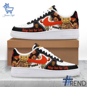 Stylish Trick 'r Treat Always Check Your Candy Air Force Shoes designed for all-day comfort.