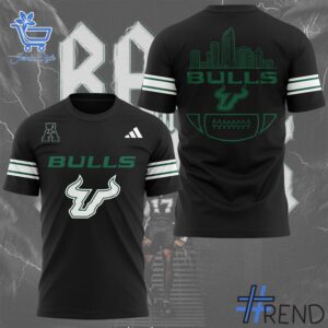 Take on every challenge with the USF Football Back in Black Shirt Hoodie.