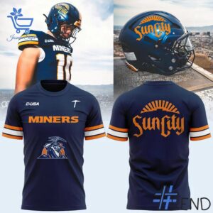 Trendy UTEP Miners suncity Shirt perfect for casual and streetwear outfits.