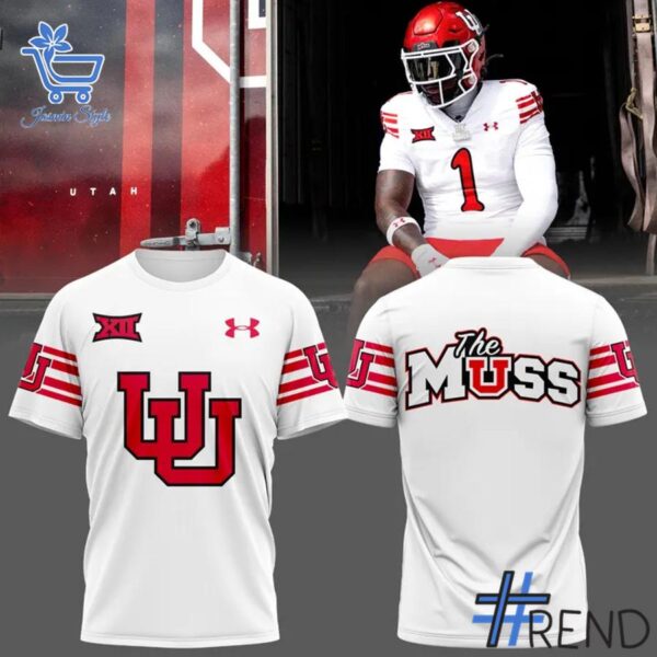 Trendy Utah Football Big Conference New White Hoodie perfect for casual and streetwear outfits.