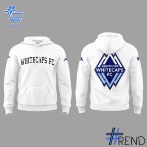 Take on every challenge with the Vancouver Whitecaps FC Hoodie Shirt.