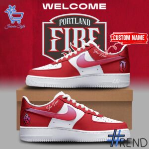 Stylish WNBA Portland Fire Nike Air Force designed for all-day comfort.