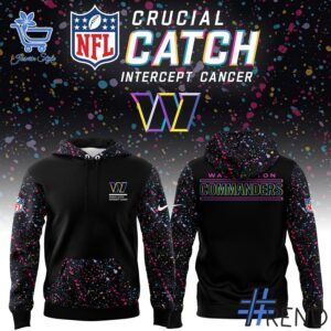 The Washington Commanders NFL Crucial Catch Intercept Cancer Shirt is built for bold street style.