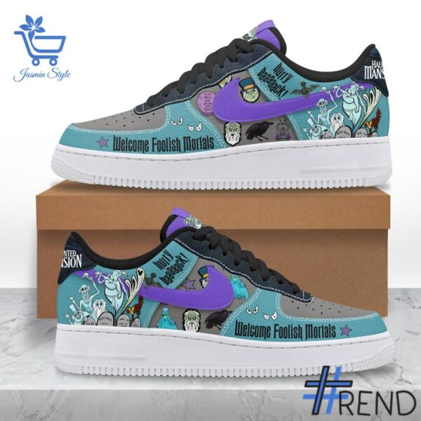 Stylish Welcome Foolish Mortals Nike Air Force designed for all-day comfort.