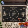 Trendy Welcome To The Haunted House Doormat perfect for casual and streetwear outfits.