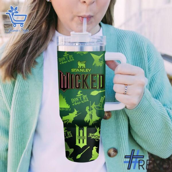 The Wicked Don't Be A Basic Witch Tumbler oz is built for bold street style.