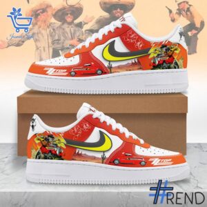 Experience the sleek design of the ZZ Top Air Force Shoes.