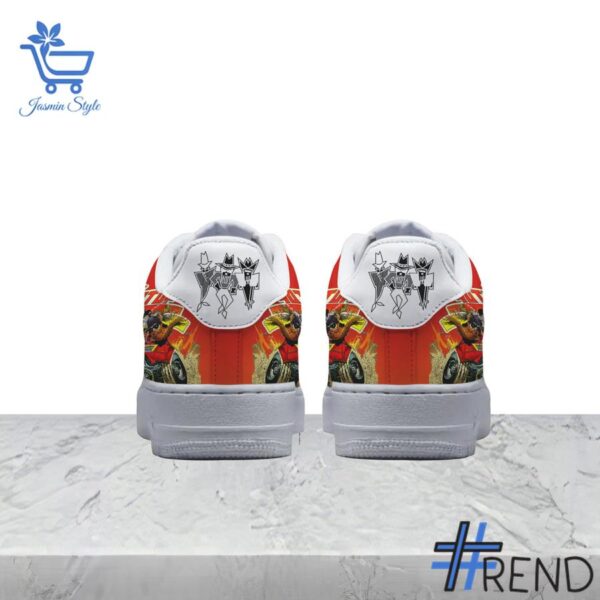 Experience the sleek design of the ZZ Top Air Force Shoes.