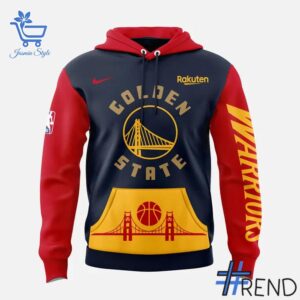 Sleek 2 2024 25 Golden State Warriors Nike City Hoodie with bold design accents and flawless fit.