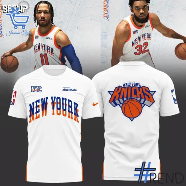 Fresh seasonal style featuring New York Knicks Nike City Shirt.
