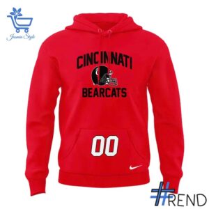 A timeless essential that elevates every outfit: 2 2025 Cincinnati Bearcats red Hoodie.