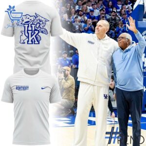 A timeless essential that elevates every outfit: 3 2025 Coach Mark Pope Kentucky Basketball Uniform Hoodie.