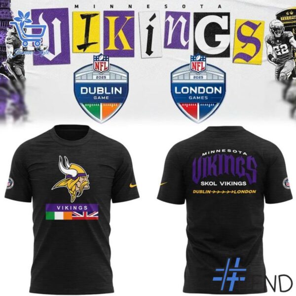 Dublin and London Minnesota Vikings Hoodie brings a fresh edge to your everyday outfit.