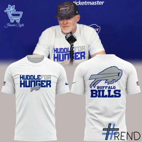 Huddle For Hunger Buffalo Bills Shirt brings a fresh edge to your everyday outfit.