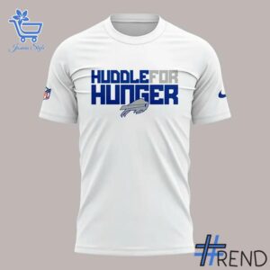 Huddle For Hunger Buffalo Bills Shirt brings a fresh edge to your everyday outfit.