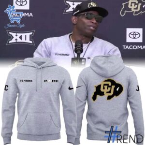 A timeless essential that elevates every outfit: 1 2025 It's Personal Colorado Buffaloes Football Hoodie.