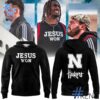 A timeless essential that elevates every outfit: 1 2025 Nebraska Cornhuskers Jesus Won Hoodie.