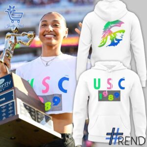 A timeless essential that elevates every outfit: 1 2025 USC Trojans JuJu Watkins Hoodie.