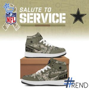 High-quality 1 2025 Veterans Day Dallas Cowboys Air Jordan Shoes that brings your outfit to life.