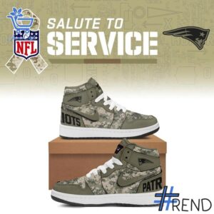 A timeless essential that elevates every outfit: 1 2025 Veterans Day New England Patriots Air Jordan Shoes.