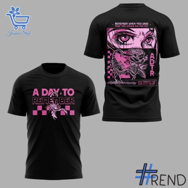 Premium quality and sleek design of A Day To Remember Maximum Fun Tour Shirt.