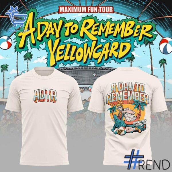 Premium quality and sleek design of A Day to Remember and Yellowcard Shirt.