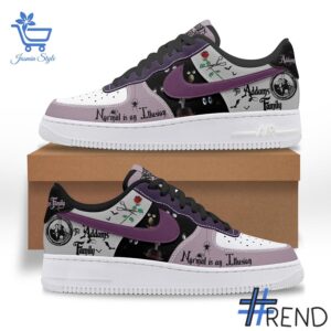 Premium quality and sleek design of Addams Family Air Force Shoes.
