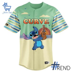Express your true style with Altoona Curve Lilo & Stitch Baseball Jersey.