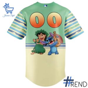 Express your true style with Altoona Curve Lilo & Stitch Baseball Jersey.