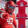 Fresh seasonal style featuring Arizona Wildcats Battle Red Shirt.