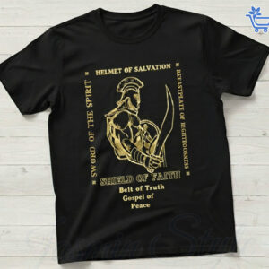 Fresh seasonal style featuring Armor Up Warrior T Shirt.