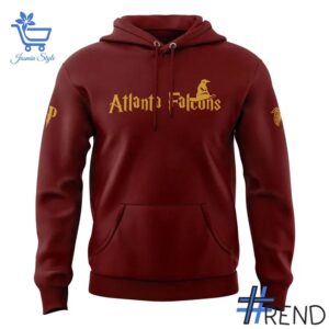 Sleek 2 Atlanta Falcons 2025 Harry Potter Night Hoodie with bold design accents and flawless fit.