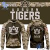Sleek 1 Auburn Tigers football Camo 2025 Salute To Service Hoodie that complements both casual and streetwear styles.