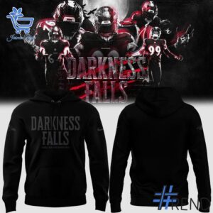 Fresh seasonal style featuring Baltimore Ravens Darkness Falls Hoodie.