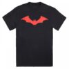 Premium quality and sleek design of Batman Robert Pattinson Logo T Shirt.