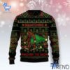 Express your true style with Bigfoot Squatching Through The Snow Christmas Sweater.