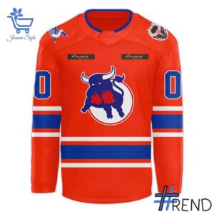 Sleek Birmingham Bulls 2025 Hockey Jersey 2 jpg with bold design accents and flawless fit.