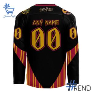 Sleek 3 Birmingham Bulls x Harry Potter Night 2025 Hockey Jersey with bold design accents and flawless fit.
