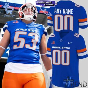 Premium quality and sleek design of Boise State Broncos Football 'White Out' Gameday Jersey.
