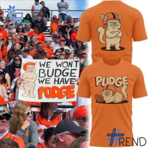 A timeless essential that elevates every outfit: 1 Bowling Green State Football Pudge the Cat T Shirt.