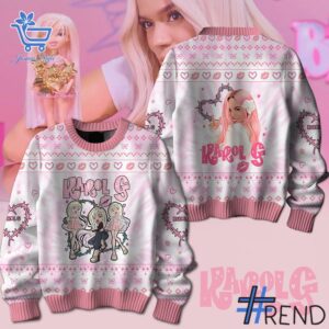 Bratz Doll Karol G Christmas Sweater brings a fresh edge to your everyday outfit.