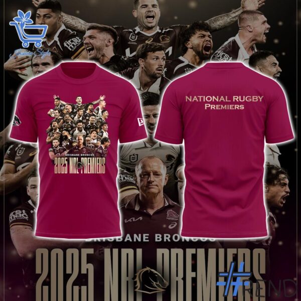 Brisbane Broncos NRL Premiership Shirt brings a fresh edge to your everyday outfit.