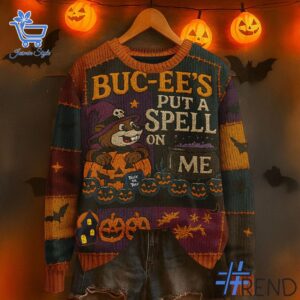 Buc ee's Put a spell on me Sweater brings a fresh edge to your everyday outfit.