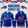 A timeless essential that elevates every outfit: 1 Buffalo Bills 2025 Indigenous Peoples' Day Hoodie.