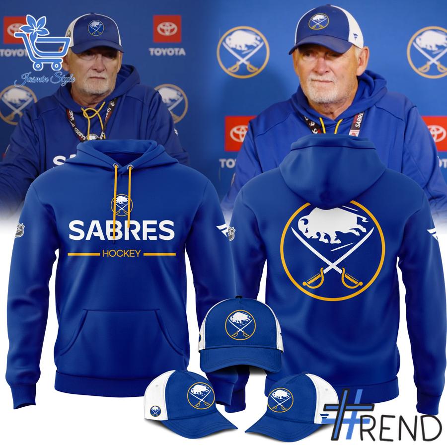 Eye-catching 1 Buffalo Sabres Lindy Ruff Coach Hoodie designed to upgrade your everyday outfit.