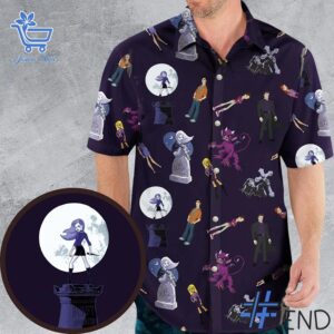 Premium quality and sleek design of Buffy The Animated Series Characters Hawaiian Shirt.