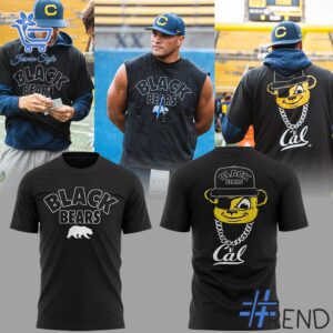 California Golden Bears Black Bear sightings in Berkeley Shirt brings a fresh edge to your everyday outfit.